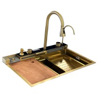 Кухонна мийка зі змішувачем Galatea Design Modus S 75x46 GDP31OR