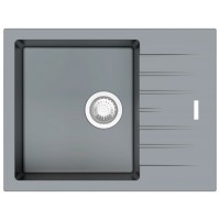 Кухонная мойка Fabiano Classic 65x50 Grey Metallic