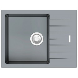 Кухонная мойка Fabiano Classic 65x50 Grey Metallic