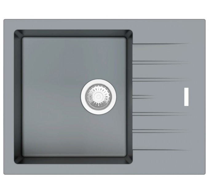 Кухонная мойка Fabiano Classic 65x50 Grey Metallic
