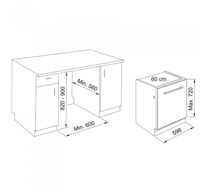 Посудомийна машина вбудована Franke FDW 614 E5P E (117.0694.396)