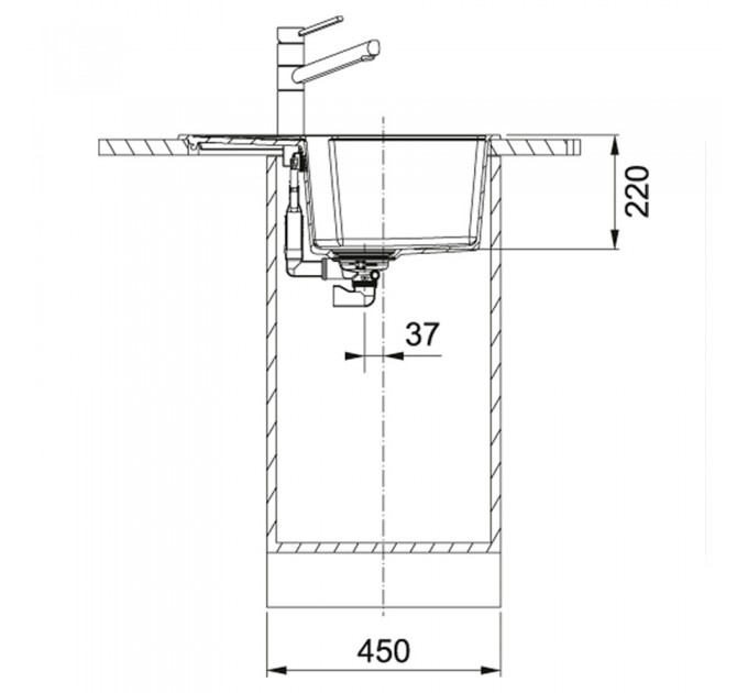 Кухонная мойка Franke Urban UBG 611-62 (114.0716.708) серый сланец