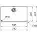 Кухонная мойка Franke Maris MRX 110-70 (122.0719.936) матовая