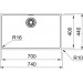 Кухонная мойка Franke Maris MRX 210-70 (127.0719.938) матовая