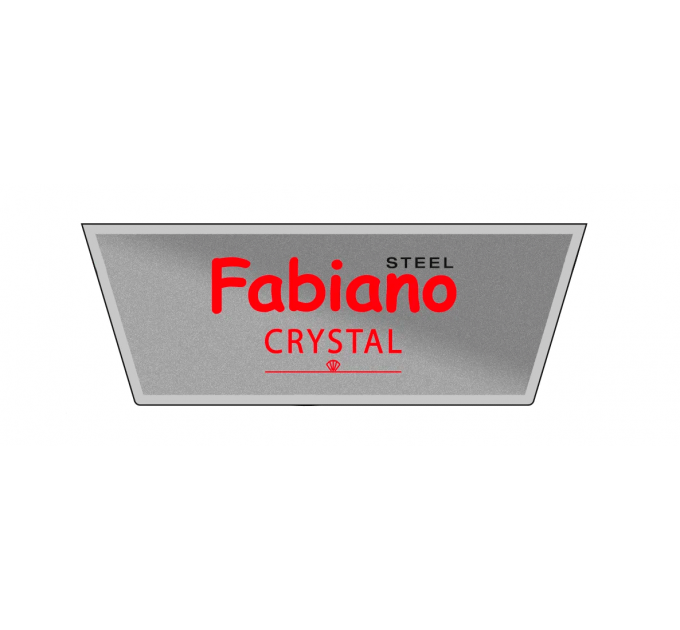 Кухонная мойка Fabiano Crystal 61x46 Azurit