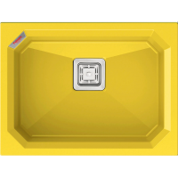 Кухонная мойка Fabiano Crystal 61x46 Yellow