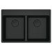 Кухонная мойка Franke Maris MRG 620 TL Black Edition (114.0720.010) черный матовый