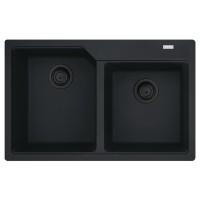 Кухонная мойка Franke Urban UBG 620-78 Black Edition (114.0699.237) черный матовый