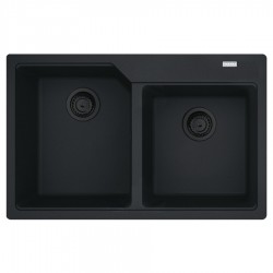 Кухонная мойка Franke Urban UBG 620-78 Black Edition (114.0699.237) черный матовый