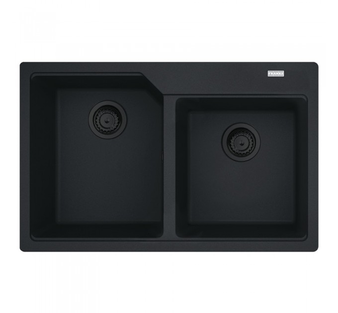 Кухонная мойка Franke Urban UBG 620-78 Black Edition (114.0699.237) черный матовый