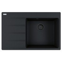 Кухонная мойка Franke Centro CNG 611-78 TL Black Edition (114.0699.238) черный матовый