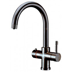 Смеситель кухонный Fabiano FKM 9840 Black Steel