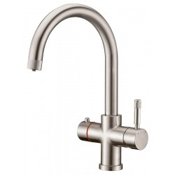Смеситель кухонный Fabiano FKM 9840 Inox