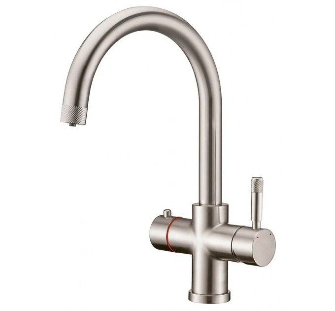 Смеситель кухонный Fabiano FKM 9840 Inox