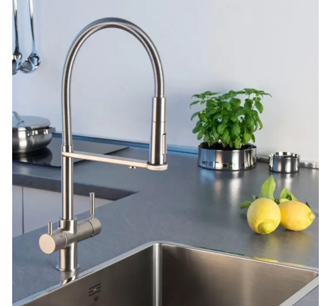 Смеситель кухонный Guglielmi Pura AP70010#55