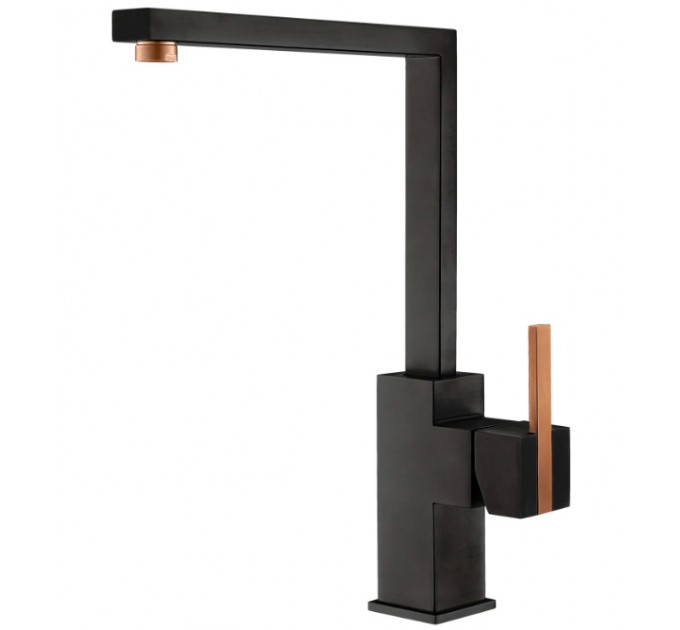 Смеситель кухонный Fabiano FKM 69 SS Velvet Black Cooper