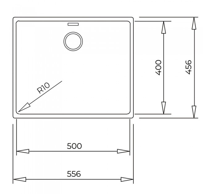 Кухонна мийка Teka RADEA R10 50.40 M-TG (115230053) білий