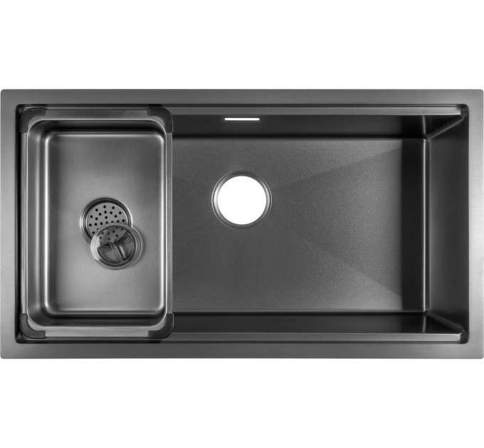 Кухонна мийка Gunter & Hauer Federbach 8022 Black (80x45 см) чорний