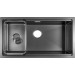 Кухонна мийка Gunter & Hauer Federbach 8022 Black (80x45 см) чорний