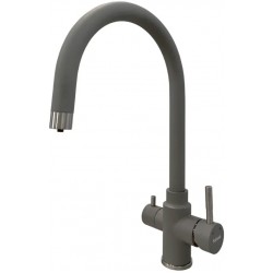 Смеситель кухонный Fabiano SKFC 90 ST Grey Metallic