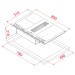 Індукційна варильна поверхня Teka MasterSense Air AFF 87601 (112730000) чорний