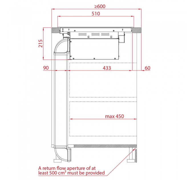 Індукційна варильна поверхня Teka MasterSense Air AFF 87601 (112730000) чорний