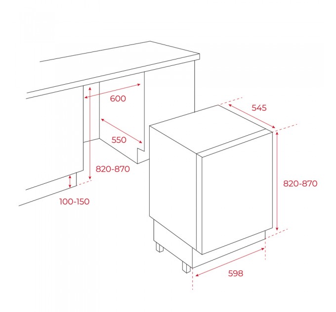 Вбудована морозильна камера Teka RSF 41150 BU (113510000)