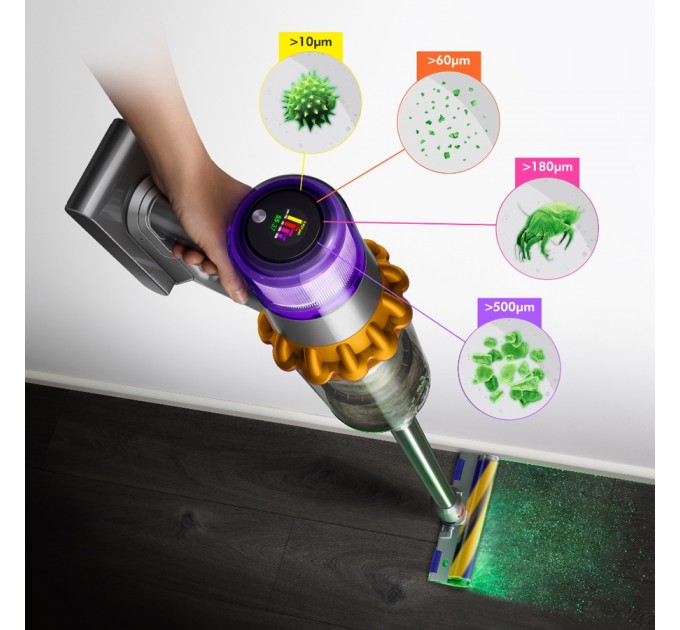 Пилосос бездротовий Dyson V15 Detect Absolute