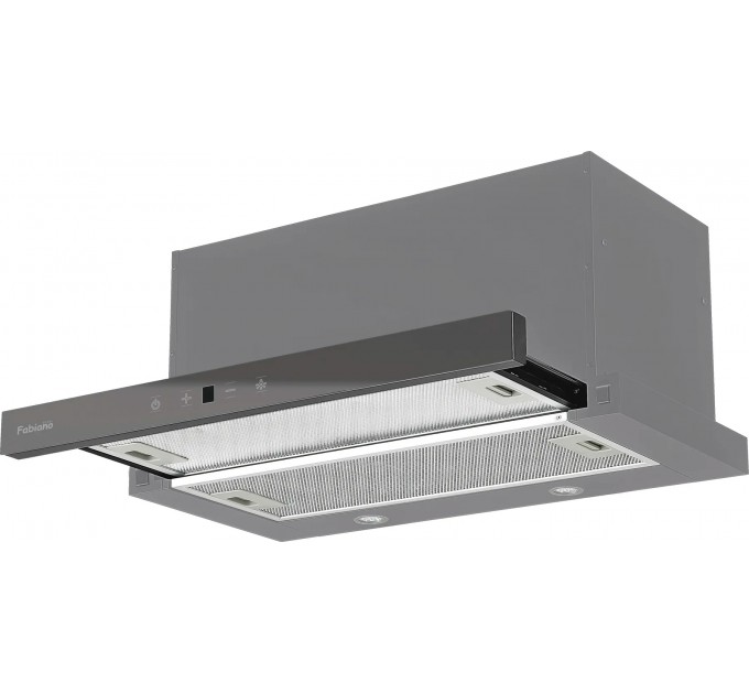 Витяжка кухонна Fabiano Smart 60 Lux Titanium Glass