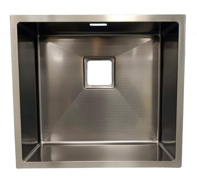 Кухонна мийка Fabiano Quadro 44 Celldecor Nano Graphite