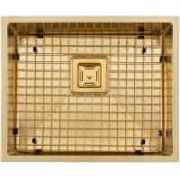 Кухонна мийка Fabiano Quadro 53 Celldecor Nano Gold