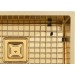Кухонна мийка Fabiano Quadro 53 Celldecor Nano Gold
