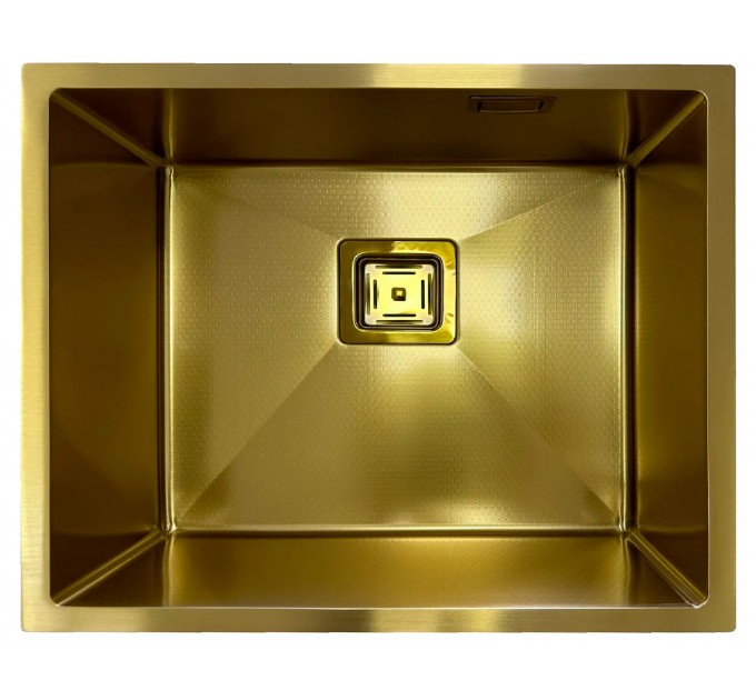 Кухонна мийка Fabiano Quadro 53 Celldecor Nano Gold