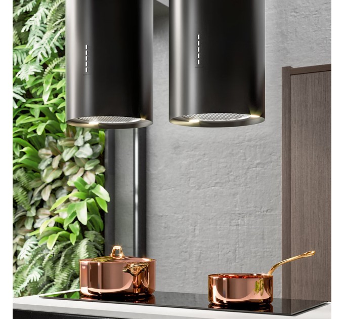 Витяжка кухонна Falmec POLAR Black Isola 35 (800) CPWI90.E2P2#ZZZN491F