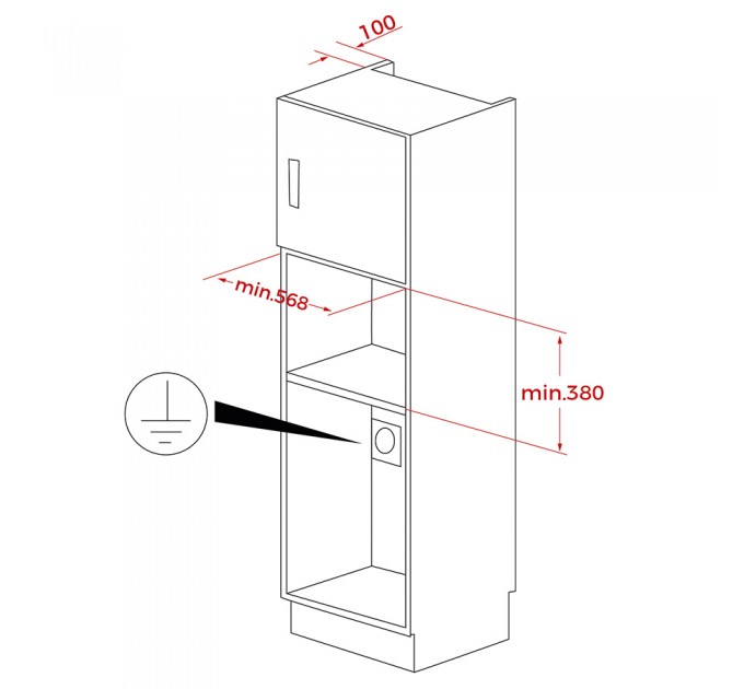 Мікрохвильова піч вбудована Teka ML 8210 BIS (112060003)