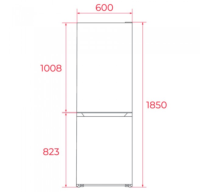 Холодильник Teka RBF 3450 GBK (113410014) чорне скло