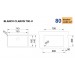 Кухонная мойка Blanco CLARON 700-U нержавеющая сталь 527835