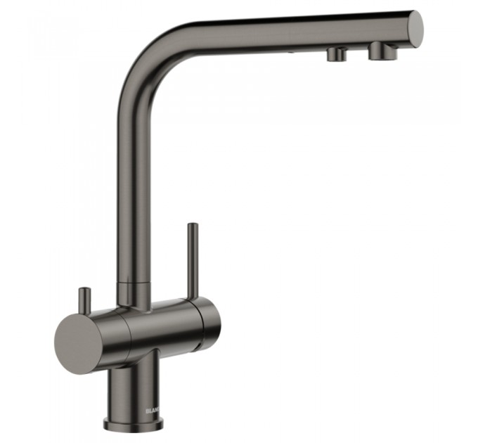 Смеситель кухонный Blanco FONTAS II (527736) satin dark steel нержавеющая сталь