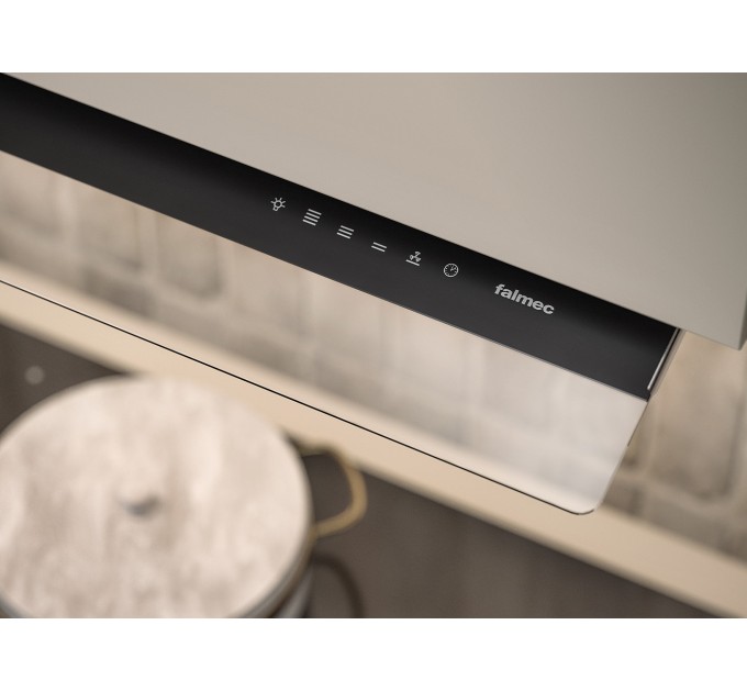 Витяжка кухонна Falmec VIRGOLA No-Drop Touch 60 inox (800) CVJN60.E23P2#ZZZ3490F