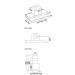 Вытяжка кухонная Falmec MOVE 60 White Glass (800) CMKN60.E0P2#ZZZF490F