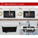 Гранитный кухонный моечный центр Fabiano Classic Center 68 Antracit