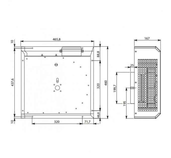 Виносний витяжний мотор Falmec KACL.796#4AF