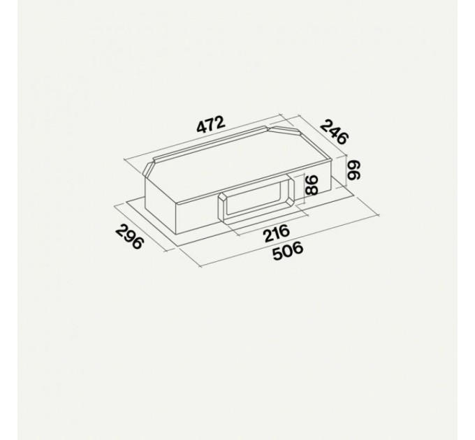 Виносний витяжний мотор Falmec KACL.784#46F