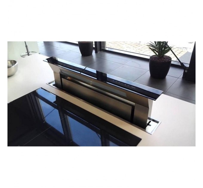 Витяжка кухонна Falmec DOWN DRAFT tavolo 120 vetro neroCDDW20.E1P2#ZZZN400F