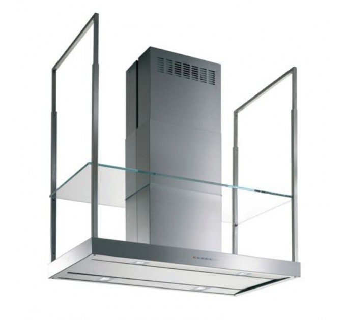 Декоративна поличка для витяжки Falmec EUROPA isola 90 vetro KACL.064