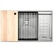 Кухонная мойка Fabiano Quadro Center 73 Celldecor