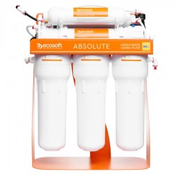 Фільтр зворотного осмосу Ecosoft Absolute з мінералізатором з помпою на станині