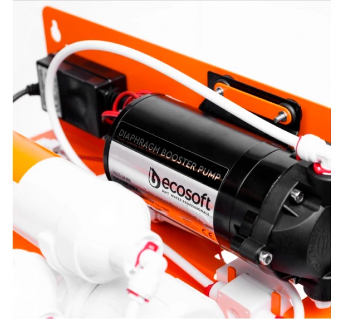 Фільтр зворотного осмосу Ecosoft Absolute з мінералізатором з помпою на станині