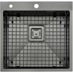 Кухонная мойка Fabiano TOP 49 Celldecor Nano Graphite