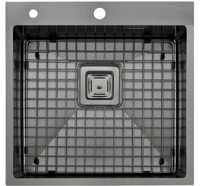 Кухонная мойка Fabiano TOP 49 Celldecor Nano Graphite